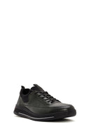 Erkek Yeşil Bağcıklı Deri Sneaker | Derimod Erkek Yeşil Bağcıklı Deri Sneaker | Derimod