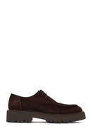 Male Brown Lace-Up Thick-Soled Leather Casual Shoe | Derimod Male Brown Lace-Up Thick-Soled Leather Casual Shoe | Derimod