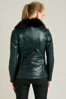 Stella Kadın Deri Ceket | Derimod Stella Kadın Deri Ceket | Derimod
