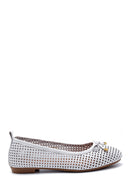 Kadın Deri Fiyonk Detaylı Babet | Derimod Kadın Deri Fiyonk Detaylı Babet | Derimod