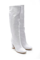 Women's Leather Heeled Boots | Derimod Women's Leather Heeled Boots | Derimod