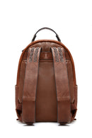Women's Tan Studded Backpack | Derimod Women's Tan Studded Backpack | Derimod