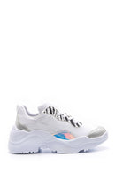 Kadın Gümüş Detaylı Sneaker | Derimod Kadın Gümüş Detaylı Sneaker | Derimod