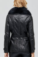 Sanremo Kadın Deri Ceket | Derimod Sanremo Kadın Deri Ceket | Derimod