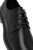 Men's Black Laced Leather Classic Shoes | Derimod Men's Black Laced Leather Classic Shoes | Derimod