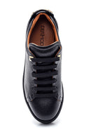 Kadın Deri Baskılı Sneaker | Derimod Kadın Deri Baskılı Sneaker | Derimod