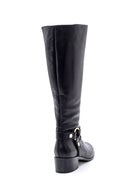 Women's Leather Heeled Boots | Derimod Women's Leather Heeled Boots | Derimod