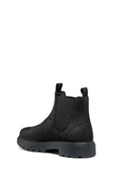 Geox Men's Black Spherica Ec7 Leather Chelsea Boots | Derimod Geox Men's Black Spherica Ec7 Leather Chelsea Boots | Derimod