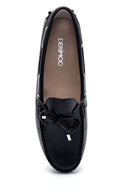 Kadın Deri Fiyonk Detaylı Loafer | Derimod Kadın Deri Fiyonk Detaylı Loafer | Derimod