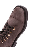 Women's Mink Suede Leather Boots | Derimod Women's Mink Suede Leather Boots | Derimod