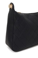 Woman Black Printed Shoulder Bag | Derimod Woman Black Printed Shoulder Bag | Derimod