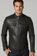 Irving Erkek Deri Ceket | Derimod Irving Erkek Deri Ceket | Derimod