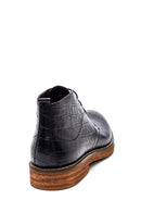 Men's Crocodile Leather Boots | Derimod Men's Crocodile Leather Boots | Derimod