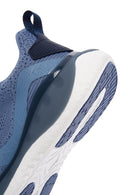 Derimod Zero Men's Blue Lace-Up Thick Sole Fabric Sneaker | Derimod Derimod Zero Men's Blue Lace-Up Thick Sole Fabric Sneaker | Derimod