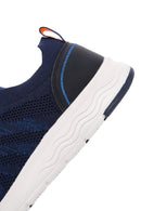 Derimod Zero Erkek Lacivert Bağcıklı Kalın Tabanlı Kumaş Sneaker | Derimod Derimod Zero Erkek Lacivert Bağcıklı Kalın Tabanlı Kumaş Sneaker | Derimod