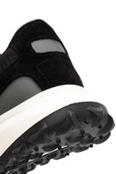 Derimod Zero Men's Black Lace-Up Thick Soled Fabric Sneaker | Derimod Derimod Zero Men's Black Lace-Up Thick Soled Fabric Sneaker | Derimod