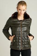 Linda Kadın Deri Ceket | Derimod Linda Kadın Deri Ceket | Derimod