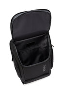 D-Pack Unisex Black Technological Fabric Backpack | Derimod D-Pack Unisex Black Technological Fabric Backpack | Derimod