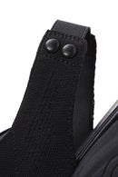 Geox Women's Black D Spherica Ec5 Flat Sandals | Derimod Geox Women's Black D Spherica Ec5 Flat Sandals | Derimod