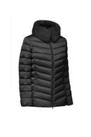 Geox Kadın Siyah Bettanie Kürk Detaylı Mont | Derimod Geox Kadın Siyah Bettanie Kürk Detaylı Mont | Derimod