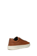 Geox Men's Tan Zackerty Lace-Up Leather Casual Shoes | Derimod Geox Men's Tan Zackerty Lace-Up Leather Casual Shoes | Derimod