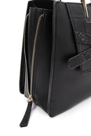 Kadın Siyah Uzun Askılı Klasik Kol Çantası | Derimod Kadın Siyah Uzun Askılı Klasik Kol Çantası | Derimod