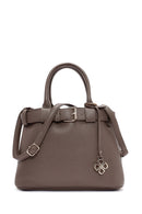 Kadın Vizon Uzun Askılı Kol Çantası | Derimod Kadın Vizon Uzun Askılı Kol Çantası | Derimod