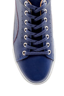 Erkek Dikiş Detaylı Deri Sneaker | Derimod Erkek Dikiş Detaylı Deri Sneaker | Derimod