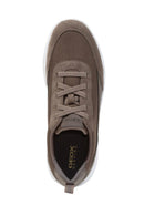 Geox Men's Mink Spherica Lace-up Fabric Sneaker | Derimod Geox Men's Mink Spherica Lace-up Fabric Sneaker | Derimod