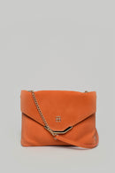 Orange Women's Leather Shoulder Bag | Derimod Orange Women's Leather Shoulder Bag | Derimod