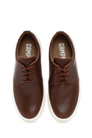 Camper Men's Brown Chasis Lace-Up Leather Casual Shoes | Derimod Camper Men's Brown Chasis Lace-Up Leather Casual Shoes | Derimod
