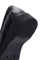 Kadın Siyah Deri Comfort Loafer | Derimod Kadın Siyah Deri Comfort Loafer | Derimod