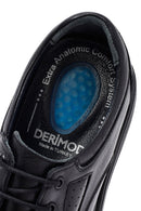 Erkek Siyah Bağcıklı Deri Casual Ayakkabı | Derimod Erkek Siyah Bağcıklı Deri Casual Ayakkabı | Derimod