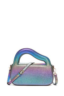 Women's Multicolored Long Strap Metallic Crossbody Bag | Derimod Women's Multicolored Long Strap Metallic Crossbody Bag | Derimod