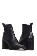Women's Heeled Leather Boots | Derimod Women's Heeled Leather Boots | Derimod