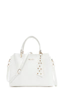 Women's White Long Strap Shoulder Bag | Derimod Women's White Long Strap Shoulder Bag | Derimod