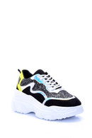 Kadın Yüksek Tabanlı Sneaker | Derimod Kadın Yüksek Tabanlı Sneaker | Derimod