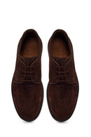 Male Brown Lace-up Suede Casual Shoes | Derimod Male Brown Lace-up Suede Casual Shoes | Derimod