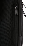 D-Pack Men's Black Long Strap Shoulder Bag | Derimod D-Pack Men's Black Long Strap Shoulder Bag | Derimod