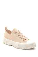 Kadın Bej Sneaker | Derimod Kadın Bej Sneaker | Derimod