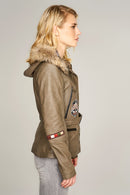 Layla Kadın Deri Ceket | Derimod Layla Kadın Deri Ceket | Derimod