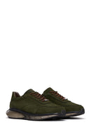 Men's Nubuck Leather Sneaker | Derimod Men's Nubuck Leather Sneaker | Derimod