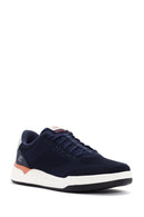 Skechers Men's Navy Corliss - Dorset Lace-Up Sneaker | Derimod Skechers Men's Navy Corliss - Dorset Lace-Up Sneaker | Derimod