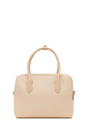 Woman Cream Long Strap Printed Shoulder Bag | Derimod Woman Cream Long Strap Printed Shoulder Bag | Derimod