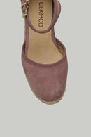 Pudra Dolgu Topuk Kadın Espadril | Derimod Pudra Dolgu Topuk Kadın Espadril | Derimod