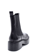 Women's Leather Thick Soled Chelsea Boots | Derimod Women's Leather Thick Soled Chelsea Boots | Derimod