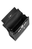 Women's Black Long Strap Shoulder Bag | Derimod Women's Black Long Strap Shoulder Bag | Derimod