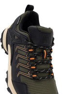 Derimod Dry Men's Khaki Lace-Up Waterproof Outdoor Shoes | Derimod Derimod Dry Men's Khaki Lace-Up Waterproof Outdoor Shoes | Derimod