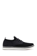 Derimod Zero Men's Black Lace-Up Sneaker | Derimod Derimod Zero Men's Black Lace-Up Sneaker | Derimod