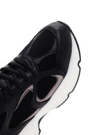 Kadın Siyah Kalın Tabanlı Sneaker | Derimod Kadın Siyah Kalın Tabanlı Sneaker | Derimod